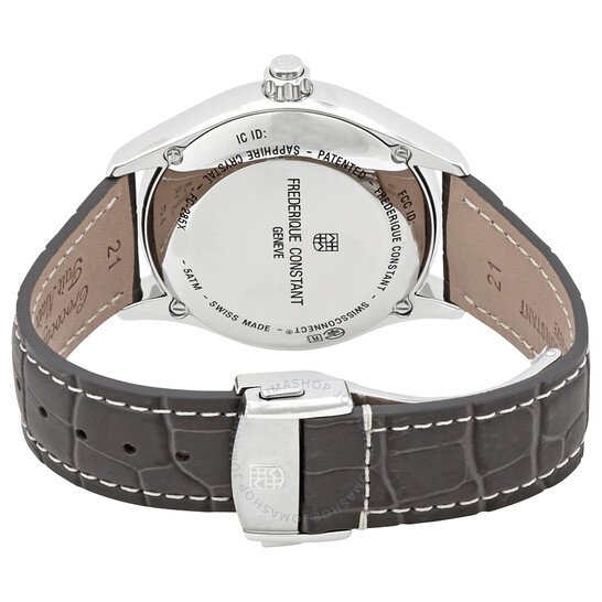 frederique constant silver dial men s horological smartwatch fc 285lgs5b6 3