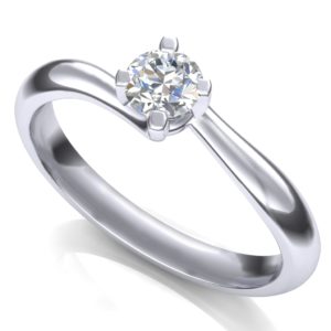 Stilizovan verenički prsten