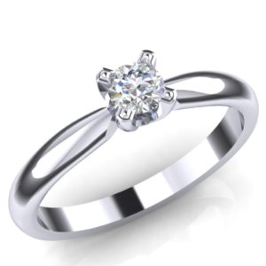 Prsten sa jednim dijamantom