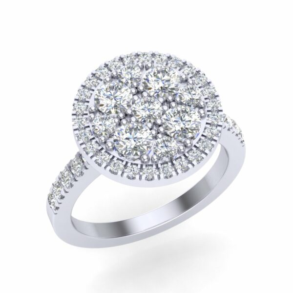 Glamurozan dijamantski prsten