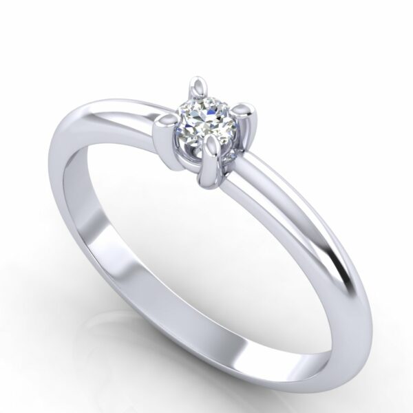 Verenički prsten sa dijamantom Kp0388d010