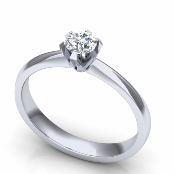 Verenički prsten sa dijamantom Kp0481d025