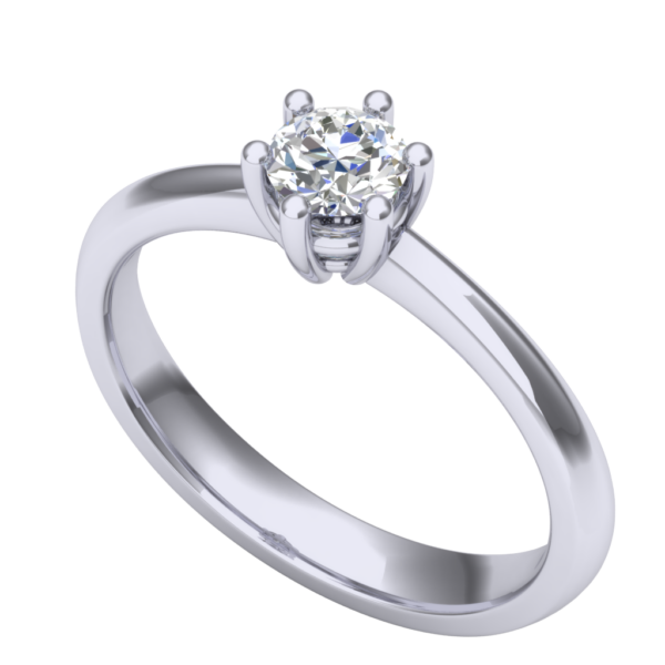 Verenički prsten sa dijamantom Kp0496d030