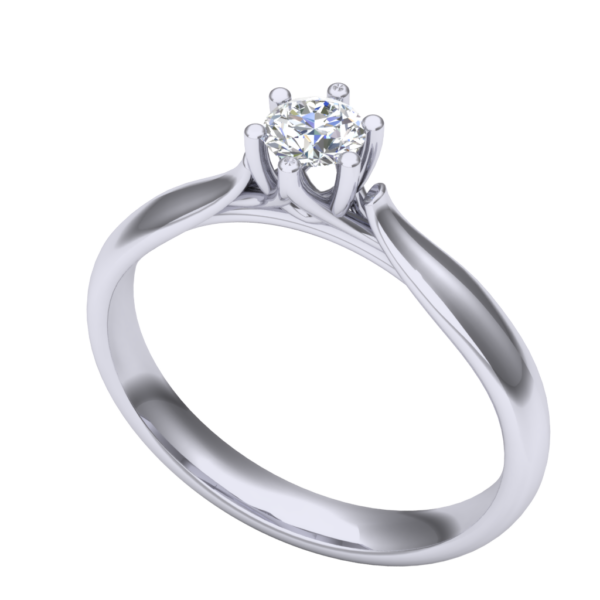 Stilizovan verenički prsten Kp0499d020