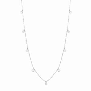 Diskretna ogrlica od srebra Nh02800