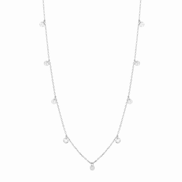 Diskretna ogrlica od srebra Nh02800