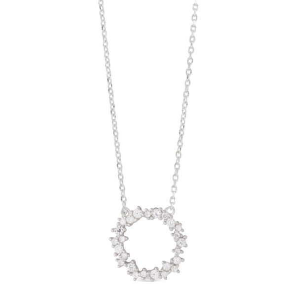 Elegantna ogrlica od srebra Nh05600