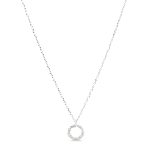 Diskretna srebrna ogrlica Nh21200
