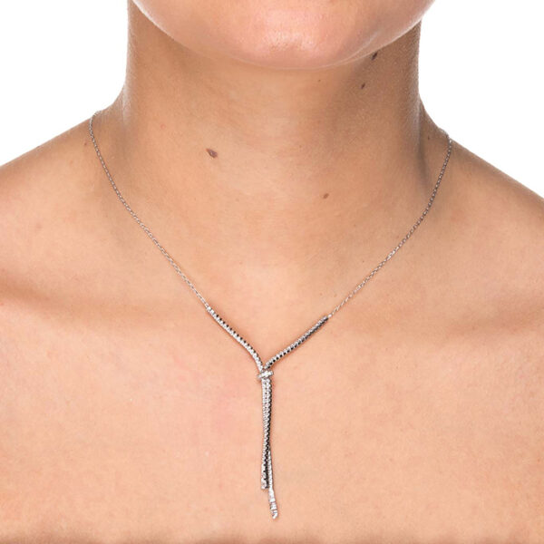 Elegantna ogrlica od srebra Nt03300
