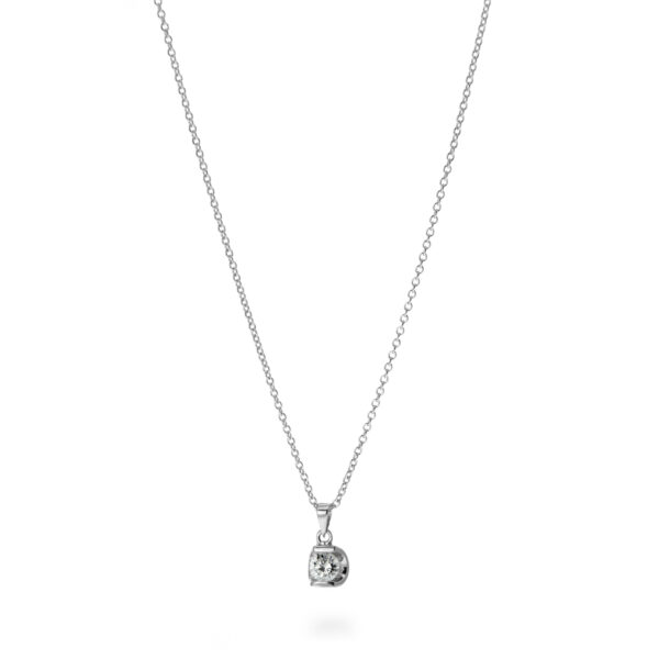 Diskretna ogrlica od srebra P06900