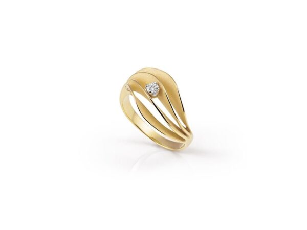 Prsten od zlata sa brilijantom Gan3245u