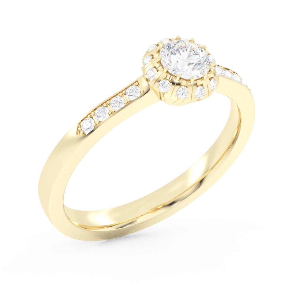 Verenički prsten sa dijamantima Xkp0556